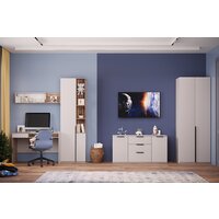 Шкаф-пенал Аквилон Чарли № 5.2 правый (белое сияние) - Превью изображения №13 — Интернет-магазин ПроЗаказ