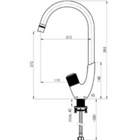Смеситель Rubineta Swan-33 SW0008 - Превью изображения №2 — Интернет-магазин ПроЗаказ
