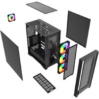 Корпус Powercase ByteFlow Pro CP ARGB CH9CLPB-A4 - Превью изображения №7 — Интернет-магазин ПроЗаказ