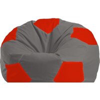 Flagman Мяч Стандарт М1.1-332 (серый/красный)