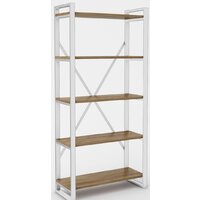 Hype Mebel Стандарт-2 50x170 (белый/дуб галифакс олово)