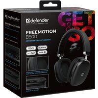 Наушники Defender FreeMotion B500 (черный) - Превью изображения №6 — Интернет-магазин ПроЗаказ
