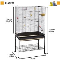 Клетка Ferplast Planeta 52066817 - Превью изображения №10 — Интернет-магазин ПроЗаказ