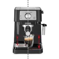 Рожковая кофеварка DeLonghi Stilosa EC260.BK - Превью изображения №3 — Интернет-магазин ПроЗаказ