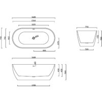 Ванна Lauter 21009 (отдельностоящая) - Превью изображения №19 — Интернет-магазин ПроЗаказ