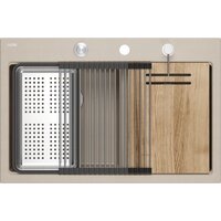 Кухонная мойка Quadron HQC7650U2_BS - Превью изображения №2 — Интернет-магазин ПроЗаказ