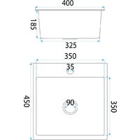 Кухонная мойка Rea Leo 40 ZLE-06001 - Превью изображения №8 — Интернет-магазин ПроЗаказ