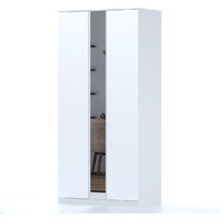 Шкаф распашной Mio Tesoro Варма Stor 105 (белый) - Превью изображения №2 — Интернет-магазин ПроЗаказ