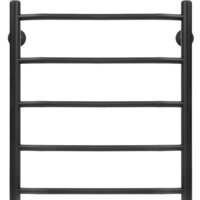 Granula Трапеция 50х60 5 перекладин (нижнее подключение, черный матовый)