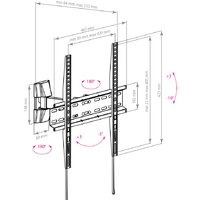 Кронштейн для телевизора Arm Media LCD-413 - Превью изображения №3 — Интернет-магазин ПроЗаказ