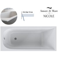 Ванна Amore di Mare Nicole 170x75 - Превью изображения №2 — Интернет-магазин ПроЗаказ