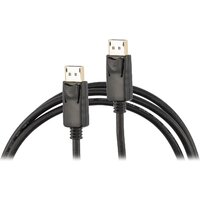 Кабель Buro BU-DP2.0-3M DisplayPort - DisplayPort (3м, черный) - Превью изображения №3 — Интернет-магазин ПроЗаказ