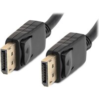Кабель Buro BU-DP2.0-3M DisplayPort - DisplayPort (3м, черный) - Превью изображения №2 — Интернет-магазин ПроЗаказ