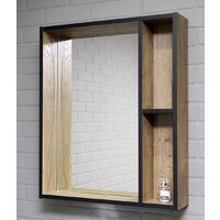 Домино Шкаф с зеркалом для ванной Alfa 60 DA6103HZ (левый/правый)