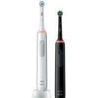 Комплект зубных щеток Oral-B Pro 3 3900 Duo Cross Action + Sensi White D505.523.3H - Превью изображения №2 — Интернет-магазин ПроЗаказ