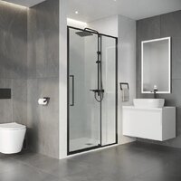 Душевая дверь Niagara Nova NG-35-12AGR 120х195 (графит/прозрачное стекло) - Превью изображения №10 — Интернет-магазин ПроЗаказ