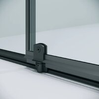 Душевая дверь Niagara Nova NG-35-12AGR 120х195 (графит/прозрачное стекло) - Превью изображения №7 — Интернет-магазин ПроЗаказ