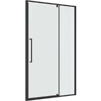 Душевая дверь Niagara Nova NG-35-12AGR 120х195 (графит/прозрачное стекло) - Превью изображения №2 — Интернет-магазин ПроЗаказ