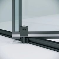 Душевая дверь Niagara Nova NG-35-12AGR 120х195 (графит/прозрачное стекло) - Превью изображения №5 — Интернет-магазин ПроЗаказ