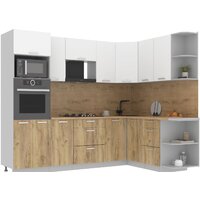 Интерлиния Мила Лайт 1.68x2.6 правая (белый платинум/дуб золотой/дуб бунратти)