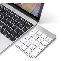Цифровой блок Satechi Aluminum Slim Rechargeable Bluetooth Keypad (серебристый) - Превью изображения №5 — Интернет-магазин ПроЗаказ