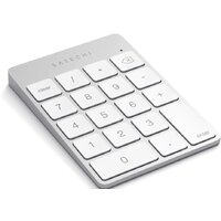Цифровой блок Satechi Aluminum Slim Rechargeable Bluetooth Keypad (серебристый) - Превью изображения №7 — Интернет-магазин ПроЗаказ