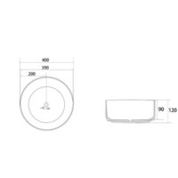 Умывальник Abber Bequem AC2109RG (розовое золото) - Превью изображения №3 — Интернет-магазин ПроЗаказ