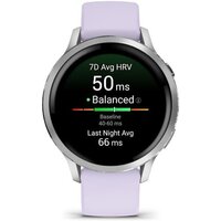 Умные часы Garmin Venu 4 41 мм (серебристый/сиреневый) - Превью изображения №3 — Интернет-магазин ПроЗаказ