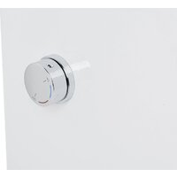 Унитаз подвесной Roxen Cube Bidet One Rimless 6 в 1 StounFix Dual Fresh 506235 (кнопка: белый глянец) - Превью изображения №6 — Интернет-магазин ПроЗаказ