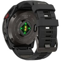 Умные часы Garmin Fenix 8 Pro 51 мм (серый, черный силиконовый ремешок) - Превью изображения №11 — Интернет-магазин ПроЗаказ