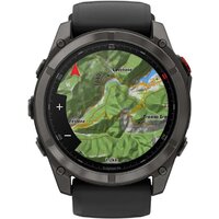 Умные часы Garmin Fenix 8 Pro 51 мм (серый, черный силиконовый ремешок) - Превью изображения №6 — Интернет-магазин ПроЗаказ