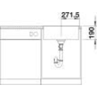 Кухонная мойка Blanco Subline 500-IF SteelFrame 524109 (белый) - Превью изображения №5 — Интернет-магазин ПроЗаказ