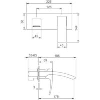 Смеситель Gappo G1007-29 - Превью изображения №4 — Интернет-магазин ПроЗаказ