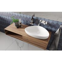 Умывальник Uptrend Diana TR4925 (белый глянцевый) - Превью изображения №3 — Интернет-магазин ПроЗаказ