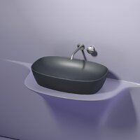 Умывальник Ceramica Nova Element CN6049MDH (темный антрацит матовый) - Превью изображения №8 — Интернет-магазин ПроЗаказ