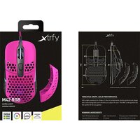 Игровая мышь Xtrfy M42 (розовый) - Превью изображения №8 — Интернет-магазин ПроЗаказ