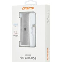 USB-хаб Digma HUB-4U3.0-UC-S - Превью изображения №6 — Интернет-магазин ПроЗаказ