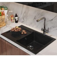 Кухонная мойка Mixline ML-GM31 552189 (черный) - Превью изображения №4 — Интернет-магазин ПроЗаказ