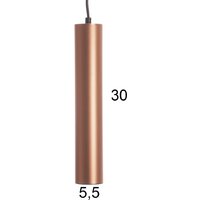 Подвесная люстра BayerLux Лукас 9919639 (матовая медь) - Превью изображения №9 — Интернет-магазин ПроЗаказ