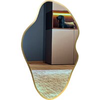 Зеркало с подсветкой  EMZE 45x77 LED.UV.NF.45.77.AUR.4K (золото с УФ-окантовкой и подсветкой) - Превью изображения №12 — Интернет-магазин ПроЗаказ