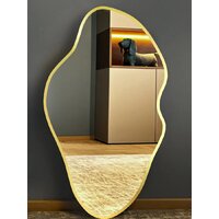 Зеркало с подсветкой  EMZE 45x77 LED.UV.NF.45.77.AUR.4K (золото с УФ-окантовкой и подсветкой) - Превью изображения №10 — Интернет-магазин ПроЗаказ