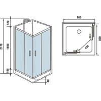 Душевая кабина WeltWasser WW500 Laine 801 - Превью изображения №8 — Интернет-магазин ПроЗаказ