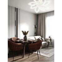 Припотолочная люстра Aitin Pro C9045/4+4 (белый) - Превью изображения №3 — Интернет-магазин ПроЗаказ