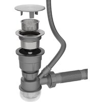 Кухонная мойка Roxen Uno 560210-54-GR сатин/текстурная (с ролл-матом и дозатором) - Превью изображения №15 — Интернет-магазин ПроЗаказ