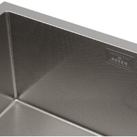 Кухонная мойка Roxen Uno 560210-54-GR сатин/текстурная (с ролл-матом и дозатором) - Превью изображения №14 — Интернет-магазин ПроЗаказ