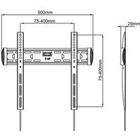 Кронштейн для телевизора Onkron FM5 - Превью изображения №4 — Интернет-магазин ПроЗаказ