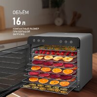 Сушилка для овощей и фруктов Weissgauff WDH 108 Digital Dry - Превью изображения №2 — Интернет-магазин ПроЗаказ