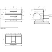  Cersanit Тумба под умывальник Lara 80 Como 80 64137 - Превью изображения №10 — Интернет-магазин ПроЗаказ