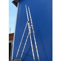 Лестница-стремянка Алюмет трехсекционная универсальная 5314 3x14 - Превью изображения №6 — Интернет-магазин ПроЗаказ