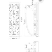 Система жидкостного охлаждения для процессора Thermalright Frozen Magic 360 Digital ARGB V2 (черный) - Превью изображения №9 — Интернет-магазин ПроЗаказ